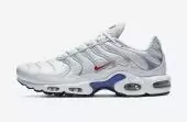 nike air max airmax tn running chaussures plus silver white